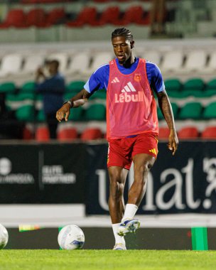 Jonathan Panzo, Liga Portekiz maçı sırasında Estrela Amadora ve Rio Ave FC takımları arasında Estadio Jose Gomes 'de görüldü (Maciej Rogowski / Ball Raw Images)