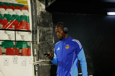 Jonathan Panzo, Liga Portekiz maçı sırasında Estrela Amadora ve Rio Ave FC takımları arasında Estadio Jose Gomes 'de görüldü (Maciej Rogowski / Ball Raw Images)