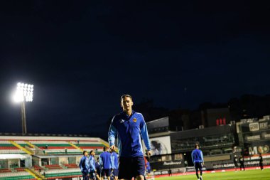 Cezary Miszta Liga Portekiz maçı sırasında Estrela Amadora ve Rio Ave FC takımları arasında Estadio Jose Gomes 'de görüldü (Maciej Rogowski / Ball Raw Images)