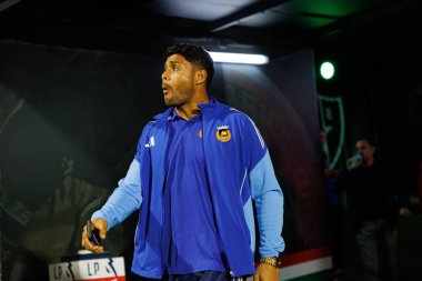 Kevin Chamorro, Liga Portekiz maçı sırasında Estrela Amadora ve Rio Ave FC takımları arasında Estadio Jose Gomes 'de görüldü (Maciej Rogowski / Ball Raw Images)