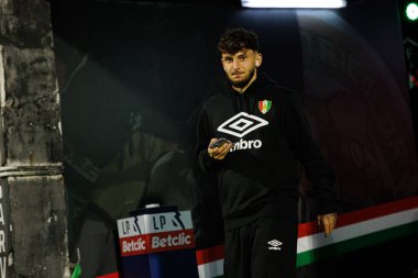 Ianis Stoica Liga Portekiz maçı sırasında Estrela Amadora ve Rio Ave FC takımları arasında Estadio Jose Gomes 'de görüldü (Maciej Rogowski / Ball Raw Images)