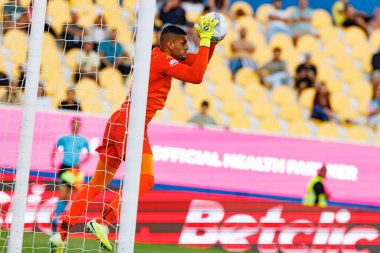 GD Estoril Praia ve CD Nacional takımları arasında Estadio Antonio Coimbra da Mota (Maciej Rogowski / Ball Raw Images) maçında görülen Kaique Pereira)