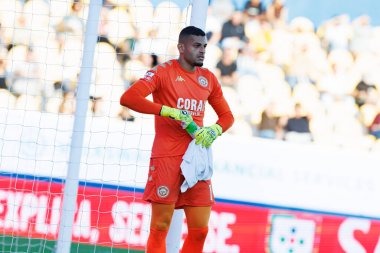GD Estoril Praia ve CD Nacional takımları arasında Estadio Antonio Coimbra da Mota (Maciej Rogowski / Ball Raw Images) maçında görülen Kaique Pereira)