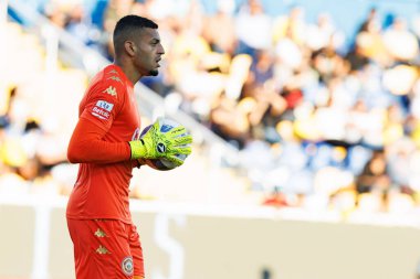 GD Estoril Praia ve CD Nacional takımları arasında Estadio Antonio Coimbra da Mota (Maciej Rogowski / Ball Raw Images) maçında görülen Kaique Pereira)