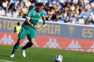 Joel Robles, Liga Portekiz maçı sırasında Estoril Praia ve CD Nacional takımları arasında Estadio Antonio Coimbra da Mota 'da görüldü (Maciej Rogowski / Ball Raw Images)