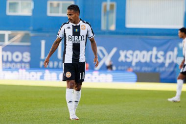 Liga Portekiz maçında Estoril Praia ve CD Nacional takımları arasında Estadio Antonio Coimbra da Mota 'da görüldü (Maciej Rogowski / Ball Raw Images)