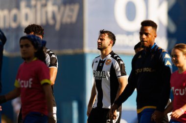 Liga Portekiz maçı sırasında Estoril Praia ve CD Nacional takımları arasında Estadio Antonio Coimbra da Mota (Maciej Rogowski / Ball Raw Images)