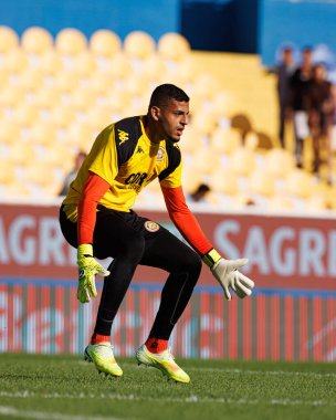GD Estoril Praia ve CD Nacional takımları arasında Estadio Antonio Coimbra da Mota (Maciej Rogowski / Ball Raw Images) maçında görülen Kaique Pereira)