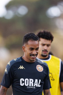 Liga Portekiz maçında Estoril Praia ve CD Nacional takımları arasında Estadio Antonio Coimbra da Mota 'da görüldü (Maciej Rogowski / Ball Raw Images)