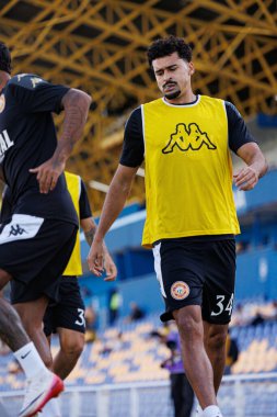  Leo Santos, Liga Portekiz maçı sırasında Estoril Praia ve CD Nacional takımları arasında Estadio Antonio Coimbra da Mota 'da görüldü (Maciej Rogowski / Ball Raw Images)