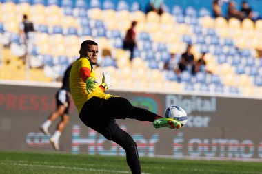 GD Estoril Praia ve CD Nacional takımları arasında Estadio Antonio Coimbra da Mota (Maciej Rogowski / Ball Raw Images) maçında görülen Kaique Pereira)