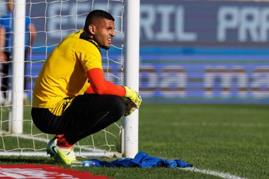 GD Estoril Praia ve CD Nacional takımları arasında Estadio Antonio Coimbra da Mota (Maciej Rogowski / Ball Raw Images) maçında görülen Kaique Pereira)