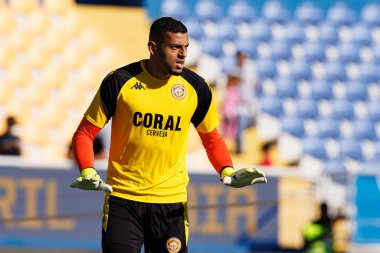 GD Estoril Praia ve CD Nacional takımları arasında Estadio Antonio Coimbra da Mota (Maciej Rogowski / Ball Raw Images) maçında görülen Kaique Pereira)