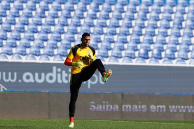 GD Estoril Praia ve CD Nacional takımları arasında Estadio Antonio Coimbra da Mota (Maciej Rogowski / Ball Raw Images) maçında görülen Kaique Pereira)