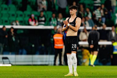 Rodrigo Ribeiro, Taca Da Liga çeyrek final maçında Estadio Jose Alvalade 'deki Sporting CP ve Alverca FC takımları arasında görüldü (Maciej Rogowski / Ball Raw Images)