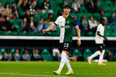 Rodrigo Ribeiro, Taca Da Liga çeyrek final maçında Estadio Jose Alvalade 'deki Sporting CP ve Alverca FC takımları arasında görüldü (Maciej Rogowski / Ball Raw Images)