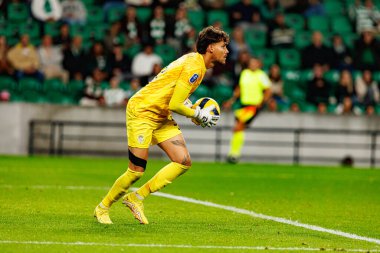 Matheus Mendes, Taca Da Liga çeyrek final maçında Estadio Jose Alvalade 'deki Sporting CP ve Alverca FC takımları arasında görüldü (Maciej Rogowski / Ball Raw Images)
