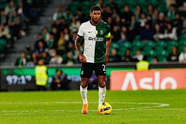 Matheus Reis, Taca Da Liga çeyrek final maçında Estadio Jose Alvalade 'deki Sporting CP ve Alverca FC takımları arasında görüldü (Maciej Rogowski / Ball Raw Images)