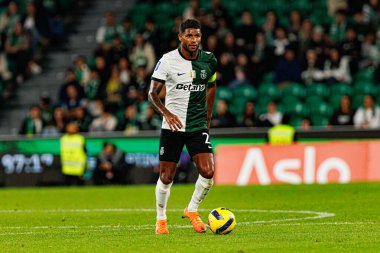 Matheus Reis, Taca Da Liga çeyrek final maçında Estadio Jose Alvalade 'deki Sporting CP ve Alverca FC takımları arasında görüldü (Maciej Rogowski / Ball Raw Images)