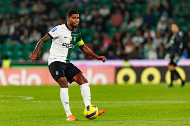 Matheus Reis, Taca Da Liga çeyrek final maçında Estadio Jose Alvalade 'deki Sporting CP ve Alverca FC takımları arasında görüldü (Maciej Rogowski / Ball Raw Images)