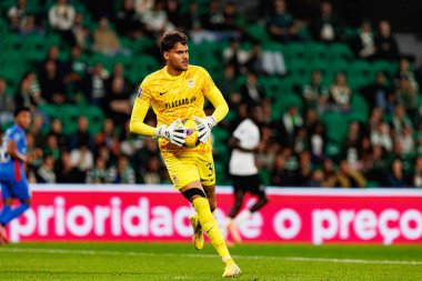 Matheus Mendes, Taca Da Liga çeyrek final maçında Estadio Jose Alvalade 'deki Sporting CP ve Alverca FC takımları arasında görüldü (Maciej Rogowski / Ball Raw Images)