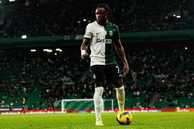  Estadio Jose Alvalade 'de (Maciej Rogowski / Ball Raw Images) Sporting CP ve Alverca FC takımları arasında oynanan Taca Da Liga çeyrek final maçında görülen Geovany Quenda)