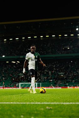  Estadio Jose Alvalade 'de (Maciej Rogowski / Ball Raw Images) Sporting CP ve Alverca FC takımları arasında oynanan Taca Da Liga çeyrek final maçında görülen Geovany Quenda)