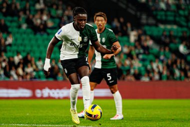 Estadio Jose Alvalade 'de (Maciej Rogowski / Ball Raw Images) Sporting CP ve Alverca FC takımları arasında oynanan Taca Da Liga çeyrek final maçında görülen Geovany Quenda)