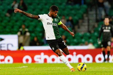 Matheus Reis, Taca Da Liga çeyrek final maçında Estadio Jose Alvalade 'deki Sporting CP ve Alverca FC takımları arasında görüldü (Maciej Rogowski / Ball Raw Images)