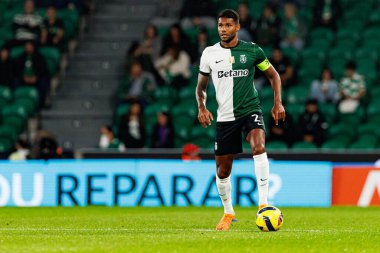 Matheus Reis, Taca Da Liga çeyrek final maçında Estadio Jose Alvalade 'deki Sporting CP ve Alverca FC takımları arasında görüldü (Maciej Rogowski / Ball Raw Images)