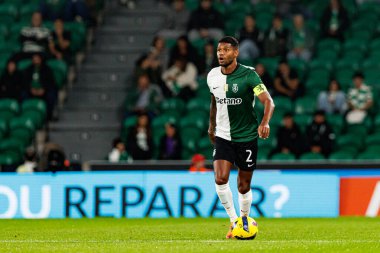 Matheus Reis, Taca Da Liga çeyrek final maçında Estadio Jose Alvalade 'deki Sporting CP ve Alverca FC takımları arasında görüldü (Maciej Rogowski / Ball Raw Images)