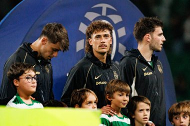 Ricardo Mangas, Taca Da Liga çeyrek final maçında Estadio Jose Alvalade 'deki Sporting CP ve Alverca FC takımları arasında görüldü (Maciej Rogowski / Ball Raw Images)