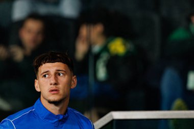 Cedric Nuozzi, Taca Da Liga çeyrek final maçında Estadio Jose Alvalade 'deki Sporting CP ve Alverca FC takımları arasında görüldü (Maciej Rogowski / Ball Raw Images)