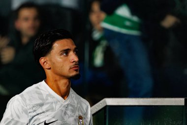 Nabil Touaizi, Taca Da Liga çeyrek final maçında Estadio Jose Alvalade 'deki Sporting CP ve Alverca FC takımları arasında görüldü (Maciej Rogowski / Ball Raw Images)