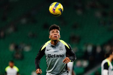 Alisson Santos, Taca Da Liga çeyrek final maçında Estadio Jose Alvalade 'deki Sporting CP ve Alverca FC takımları arasında görüldü (Maciej Rogowski / Ball Raw Images)