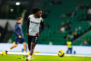 Estadio Jose Alvalade 'de (Maciej Rogowski / Ball Raw Images) Sporting CP ve Alverca FC takımları arasında oynanan Taca Da Liga çeyrek final maçında görülen Geovany Quenda)