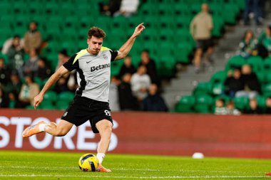 Fotis Ioannidis, Taca Da Liga çeyrek final maçında Estadio Jose Alvalade 'de (Maciej Rogowski / Ball Raw Images) Sporting CP ve Alverca FC takımları arasında görüldü.)