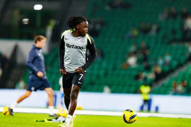 Estadio Jose Alvalade 'de (Maciej Rogowski / Ball Raw Images) Sporting CP ve Alverca FC takımları arasında oynanan Taca Da Liga çeyrek final maçında görülen Geovany Quenda)