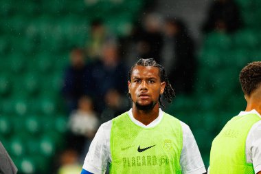 Steven Baseya, Taca Da Liga çeyrek final maçında Estadio Jose Alvalade 'deki Sporting CP ve Alverca FC takımları arasında görüldü (Maciej Rogowski / Ball Raw Images)