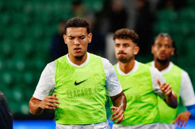 Kaiky Naves, Taca Da Liga çeyrek final maçında Estadio Jose Alvalade 'deki Sporting CP ve Alverca FC takımları arasında görüldü (Maciej Rogowski / Ball Raw Images)