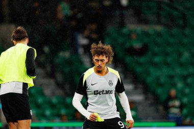 Ricardo Mangas, Taca Da Liga çeyrek final maçında Estadio Jose Alvalade 'deki Sporting CP ve Alverca FC takımları arasında görüldü (Maciej Rogowski / Ball Raw Images)