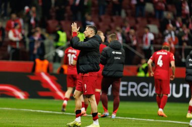 Robert Lewandowski, 2026 Dünya Kupası eleme maçında Polonya ve Hollanda milli takımları arasında görüldü (Maciej Rogowski / Ball Raw Images)