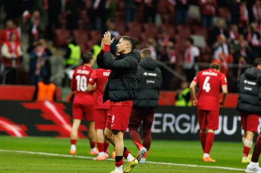 Robert Lewandowski, 2026 Dünya Kupası eleme maçında Polonya ve Hollanda milli takımları arasında görüldü (Maciej Rogowski / Ball Raw Images)