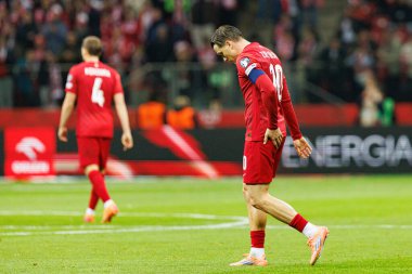 Dünya Kupası 2026 eleme maçında Polonya ve Hollanda milli takımları arasında görülen Piotr Zielinski (Maciej Rogowski / Ball Raw Images)