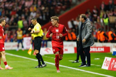 Michal Skoras, 2026 Dünya Kupası eleme maçında Polonya ve Hollanda milli takımları arasında görüldü (Maciej Rogowski / Ball Raw Images)