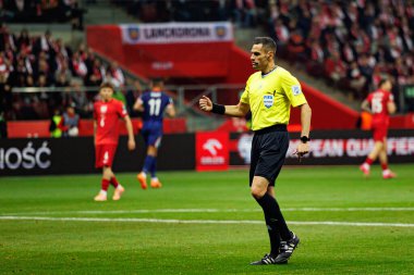 Dünya Kupası 2026 eleme maçında Polonya ve Hollanda milli takımları arasında hakem olarak görüldü (Maciej Rogowski / Ball Raw Images)