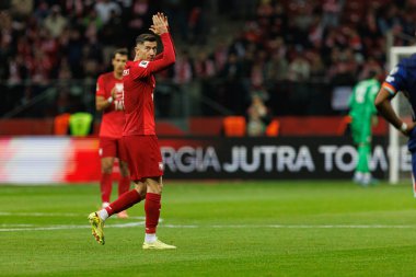 Robert Lewandowski, 2026 Dünya Kupası eleme maçında Polonya ve Hollanda milli takımları arasında görüldü (Maciej Rogowski / Ball Raw Images)