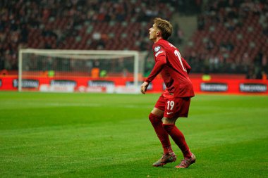 Michal Skoras, 2026 Dünya Kupası eleme maçında Polonya ve Hollanda milli takımları arasında görüldü (Maciej Rogowski / Ball Raw Images)