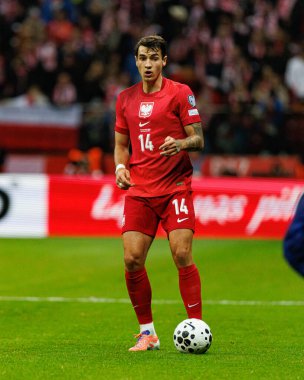 Jakub Kiwior, 2026 Dünya Kupası eleme maçında Polonya ve Hollanda milli takımları arasında görüldü (Maciej Rogowski / Ball Raw Images)