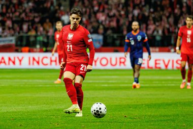 Nicola Zalewski, 2026 Dünya Kupası eleme maçında Polonya ve Hollanda milli takımları arasında görüldü (Maciej Rogowski / Ball Raw Images)